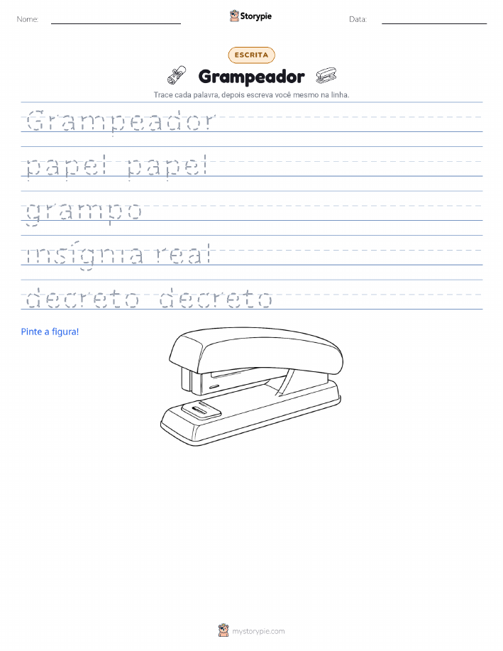 Prática de Escrita