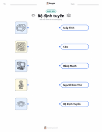Tài liệu in sẵn Bộ định tuyến cho trẻ em