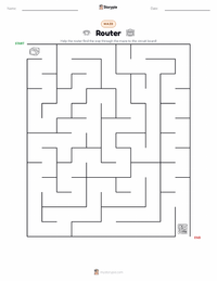 Router printable worksheet preview