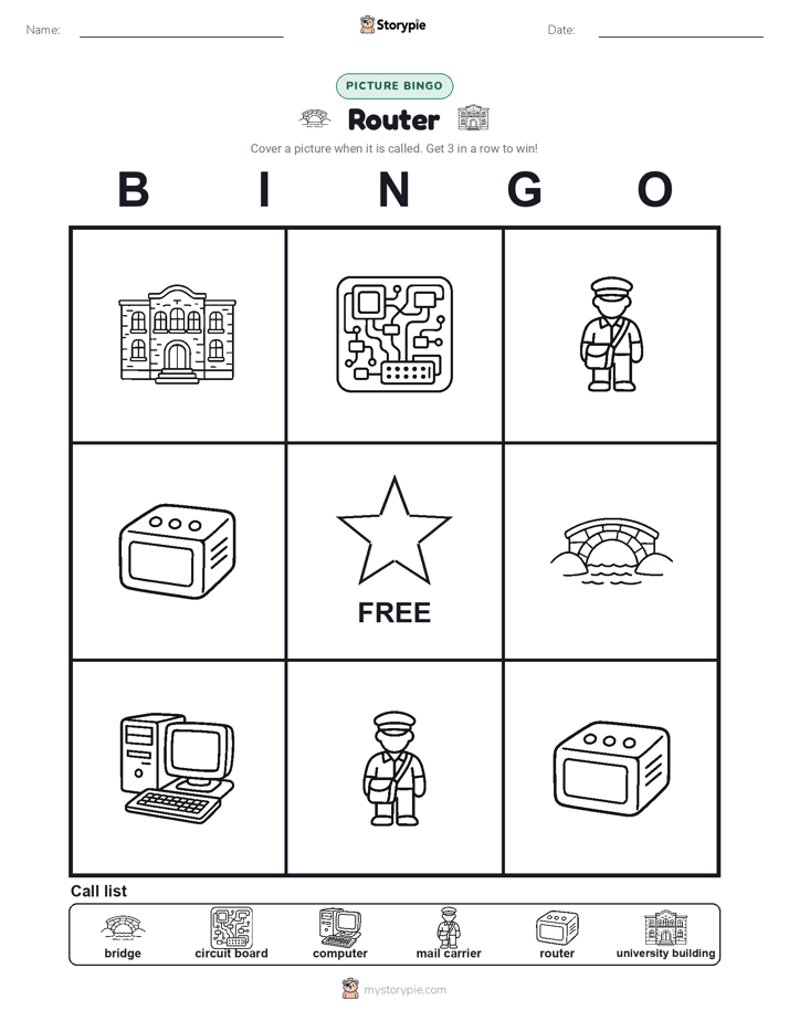 Picture Bingo