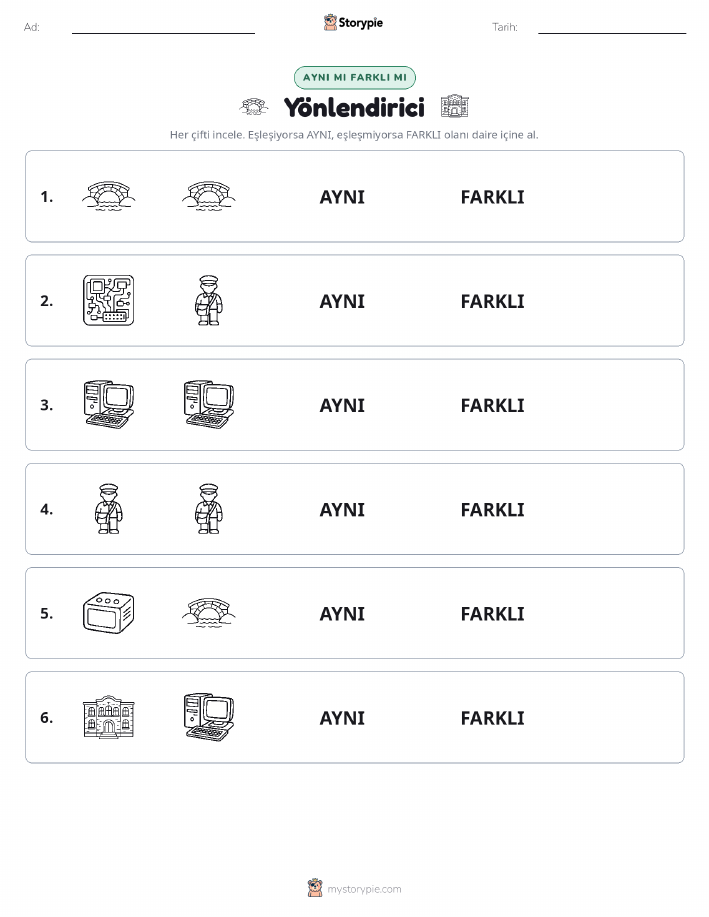 Aynı mı Farklı mı