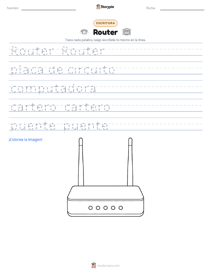Práctica de Escritura