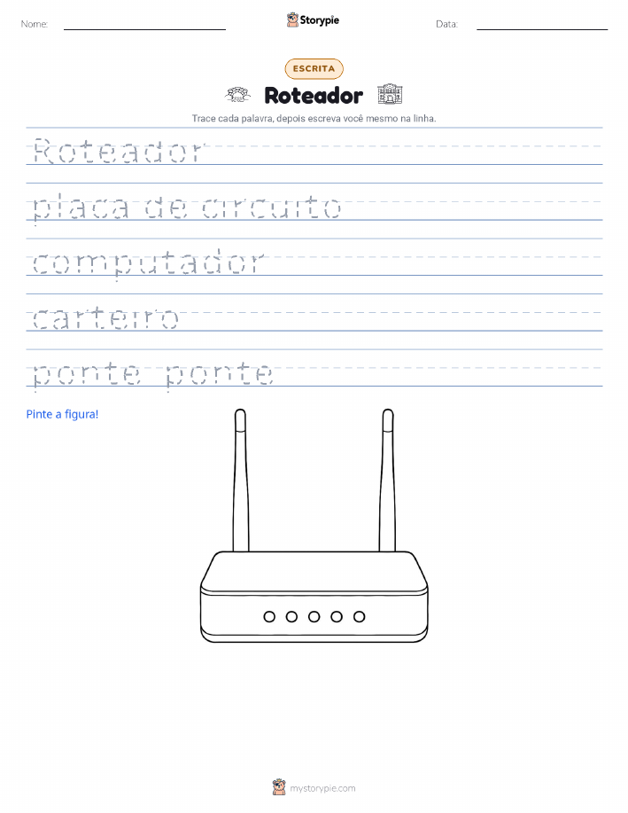 Prática de Escrita