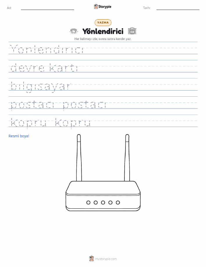 Yazma Pratiği