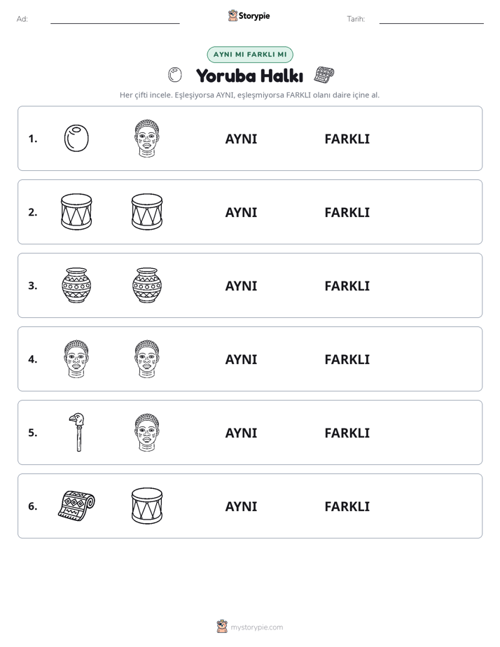 Aynı mı Farklı mı