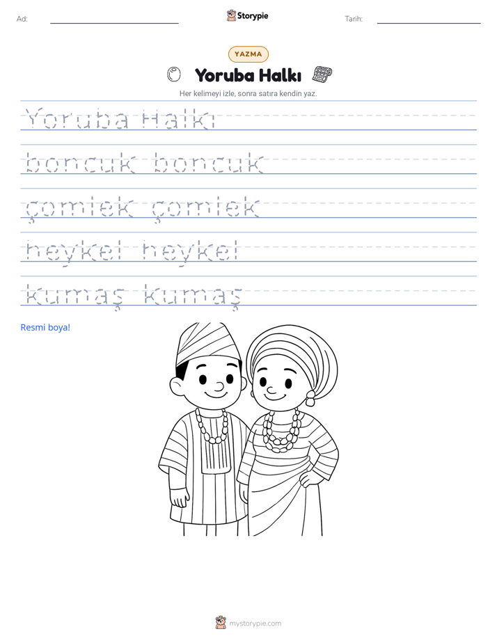 Yazma Pratiği