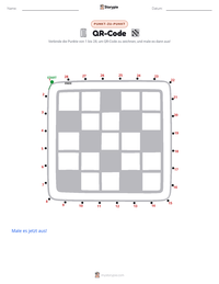 QR-Code druckbare Arbeitsblatt Vorschau