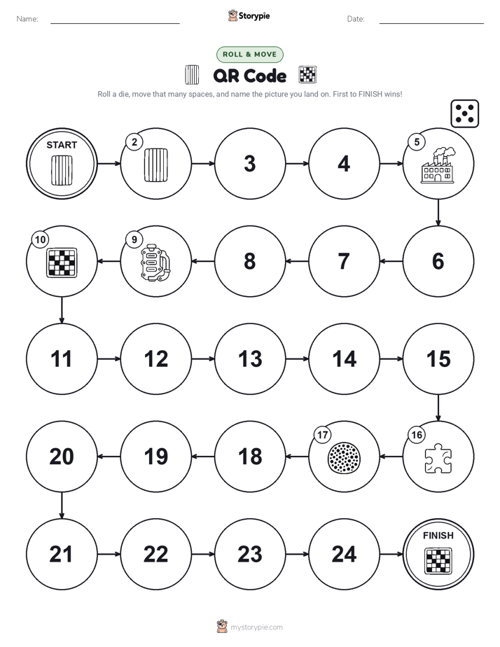 Roll & Move Game