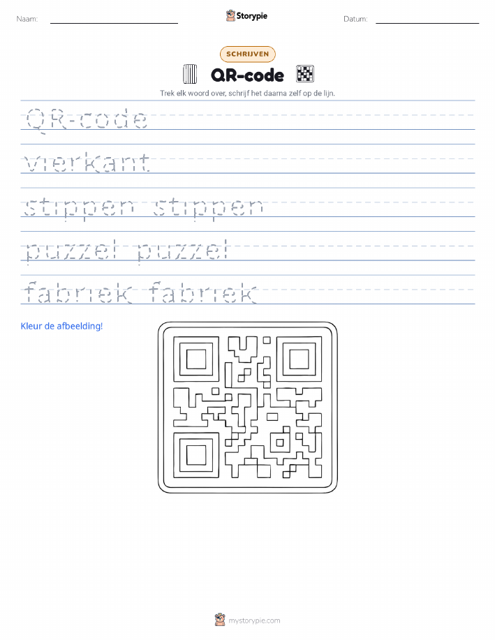 Schrijf Oefening