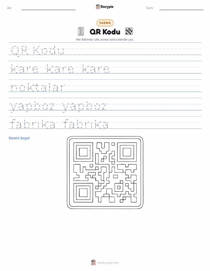 Yazma Pratiği