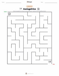 Anteprima della scheda stampabile di Asciugatrice