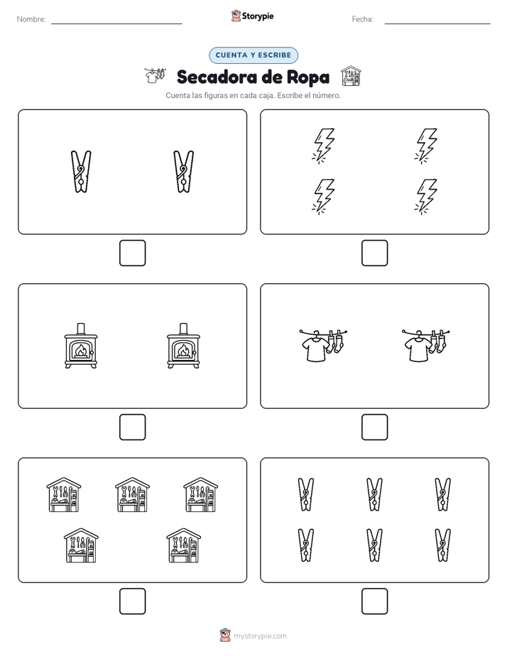 Cuenta y Escribe