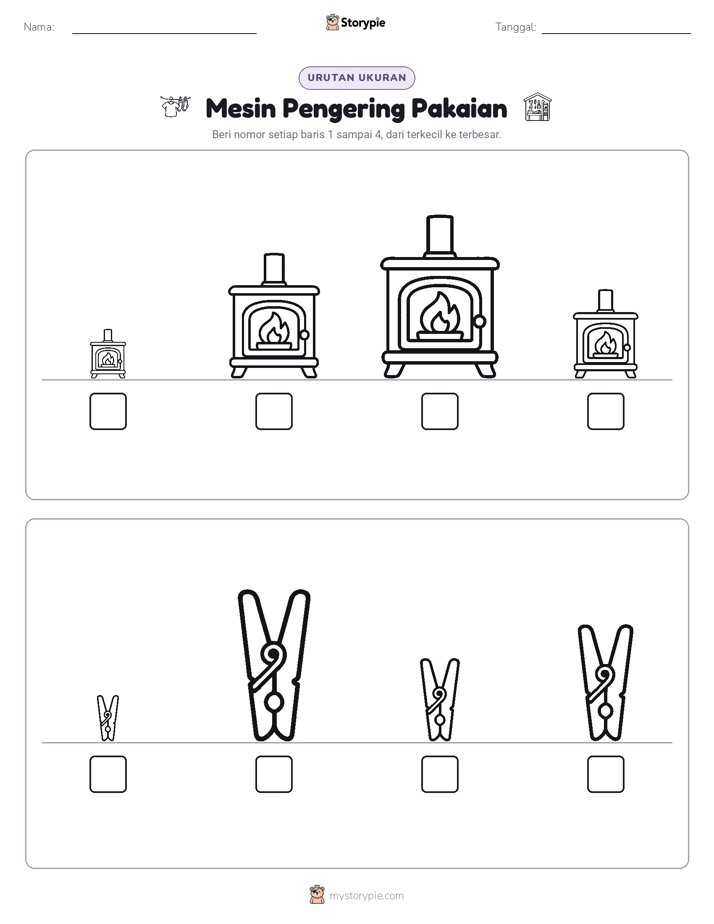 Urutan Ukuran