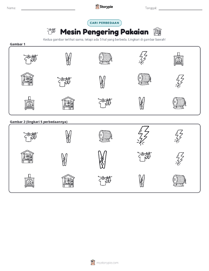 Temukan Perbedaannya