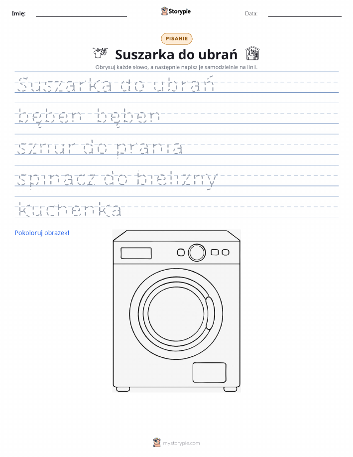 Ćwiczenie Pisania
