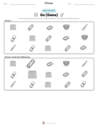 Go (Game) printable worksheet preview