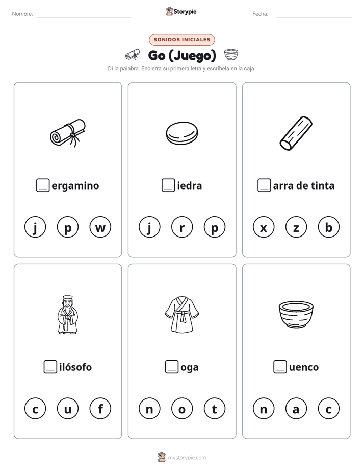 Sonidos Iniciales
