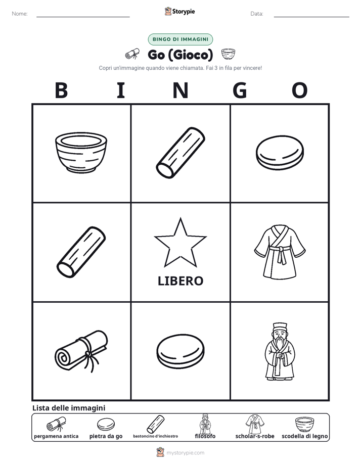 Bingo delle Immagini