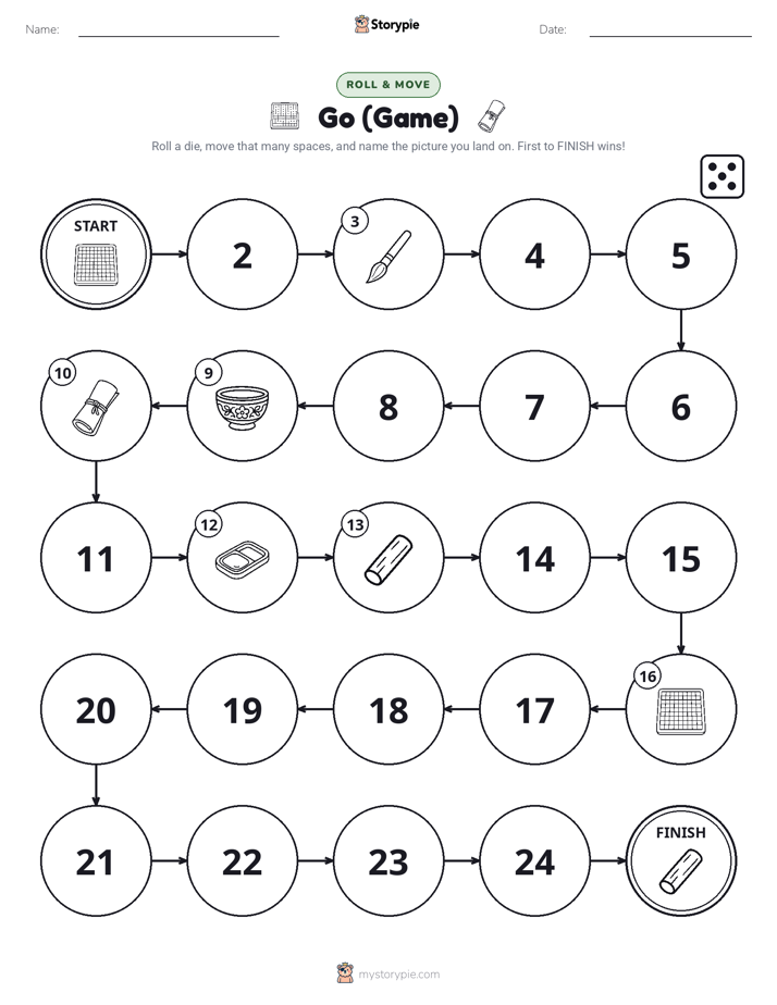 Roll & Move Game