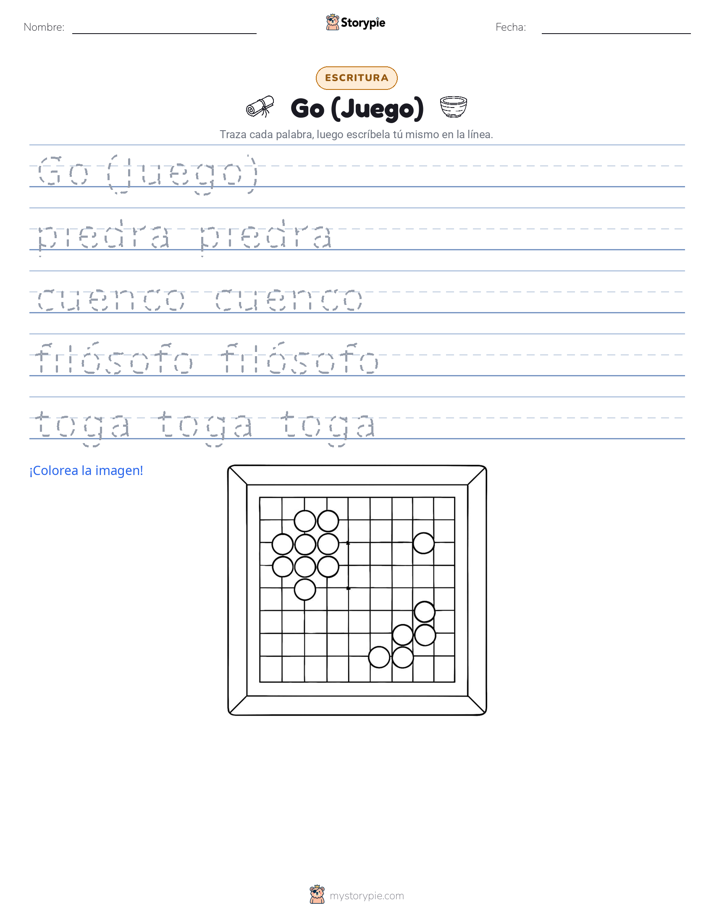 Práctica de Escritura