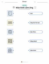 Tài liệu in sẵn Màn hình cảm ứng cho trẻ em