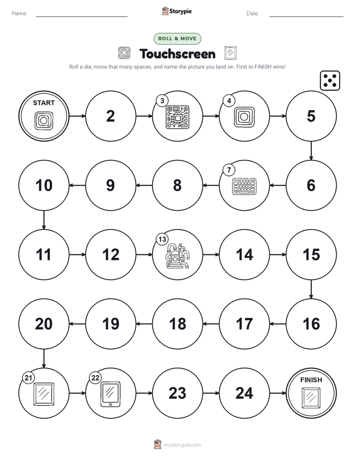 Roll & Move Game