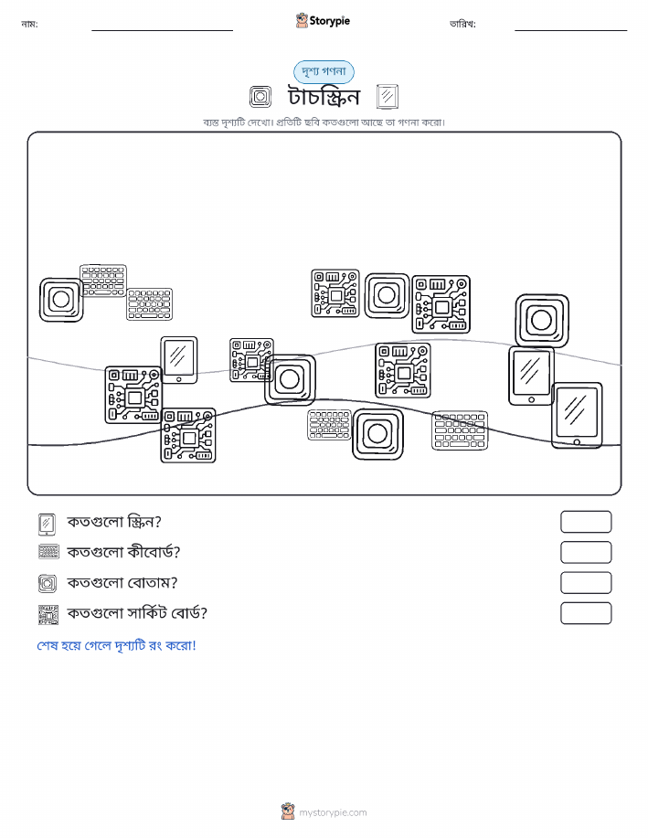 গণনা দৃশ্য