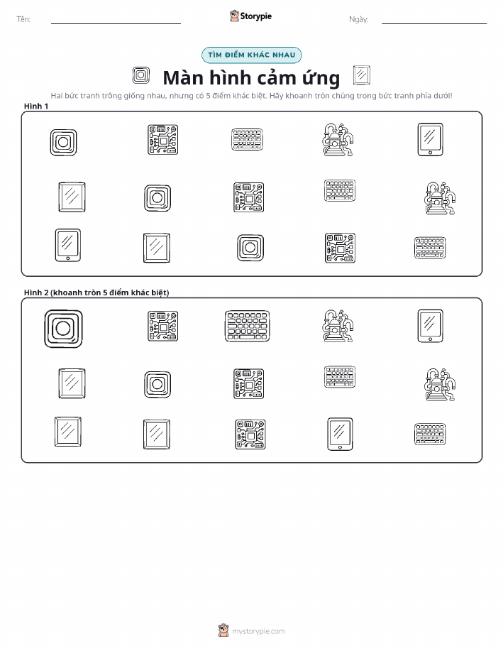 Tìm Sự Khác Biệt