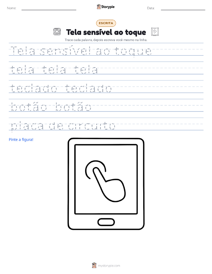 Prática de Escrita