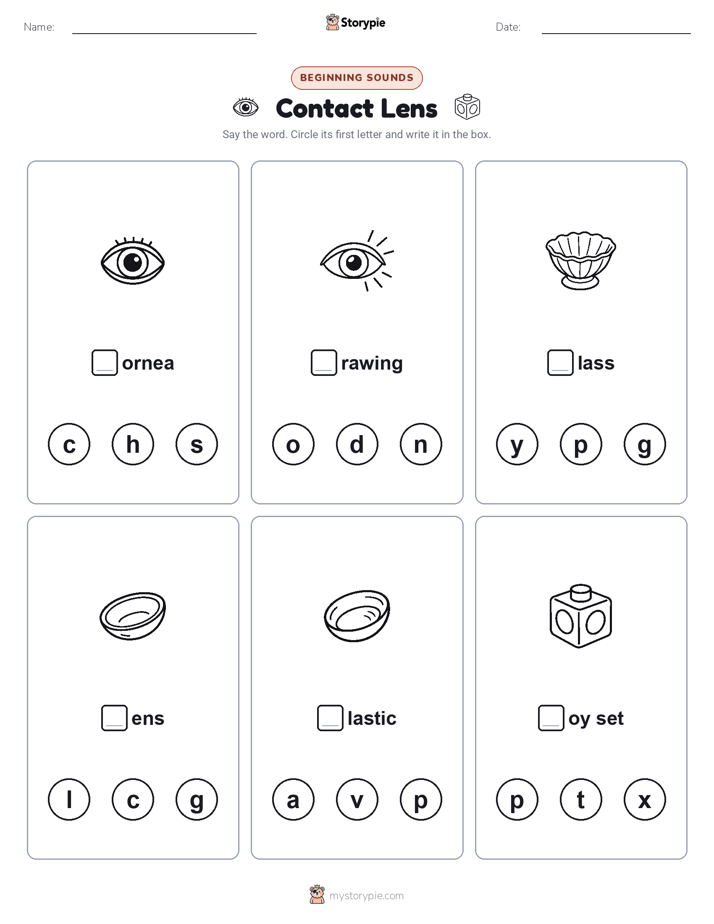 Beginning Sounds