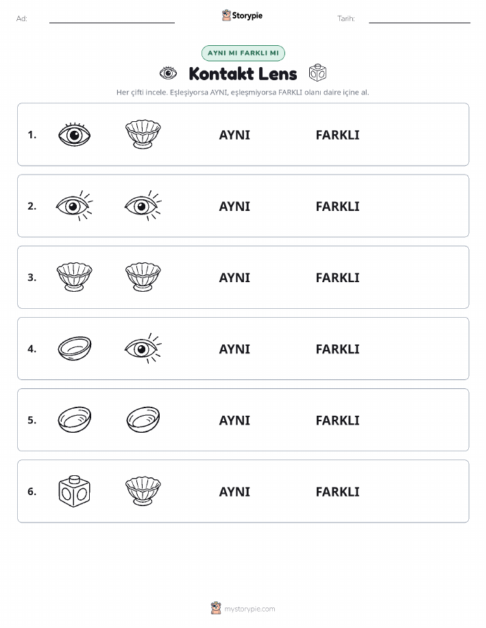 Aynı mı Farklı mı