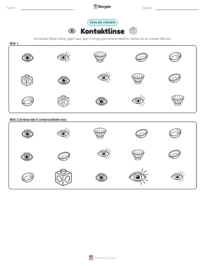 Finde den Unterschied