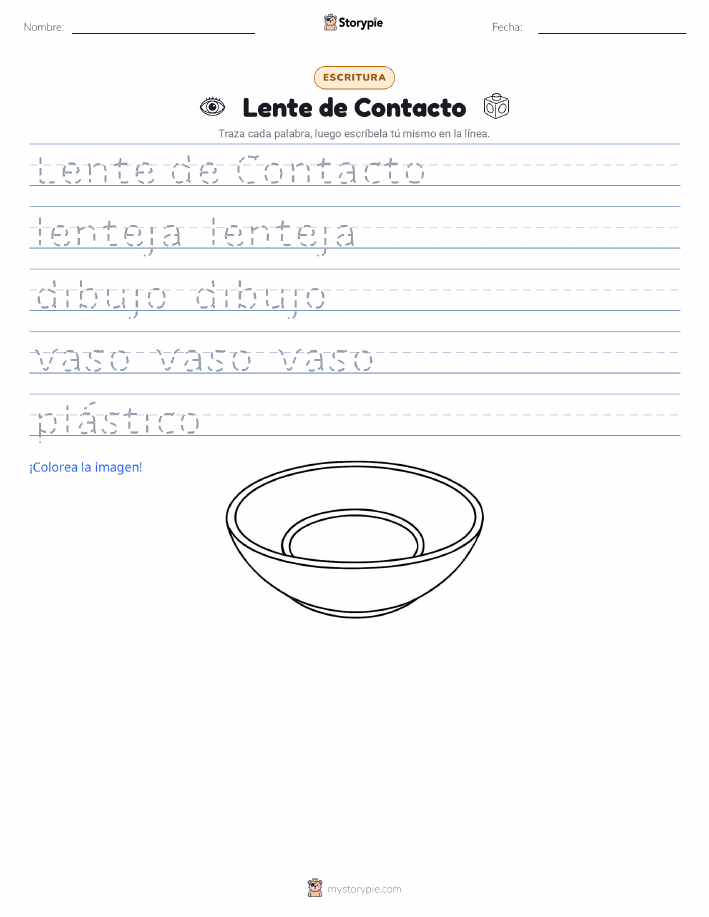 Práctica de Escritura
