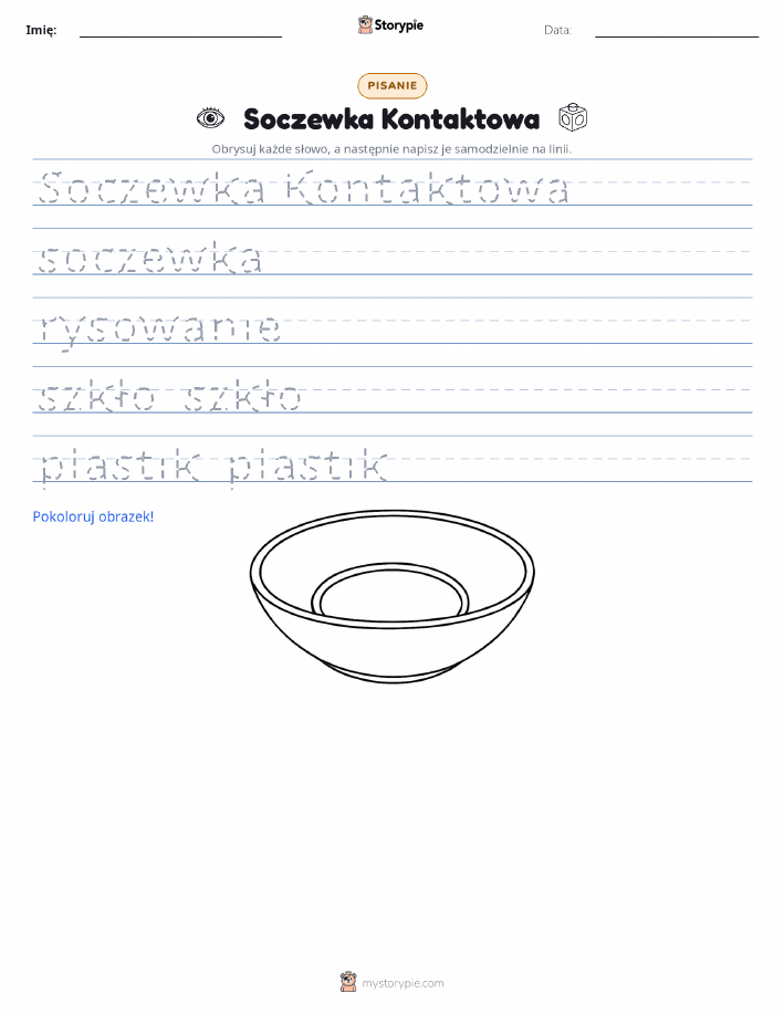 Ćwiczenie Pisania