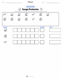 Surge Protector printable worksheet preview