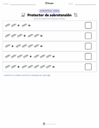 Vista previa de la hoja de trabajo imprimible de Protector de Sobretensión