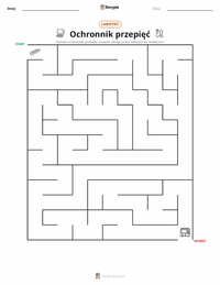 Podgląd drukowalnego arkusza ćwiczeń Ochronnik przeciwprzepięciowy