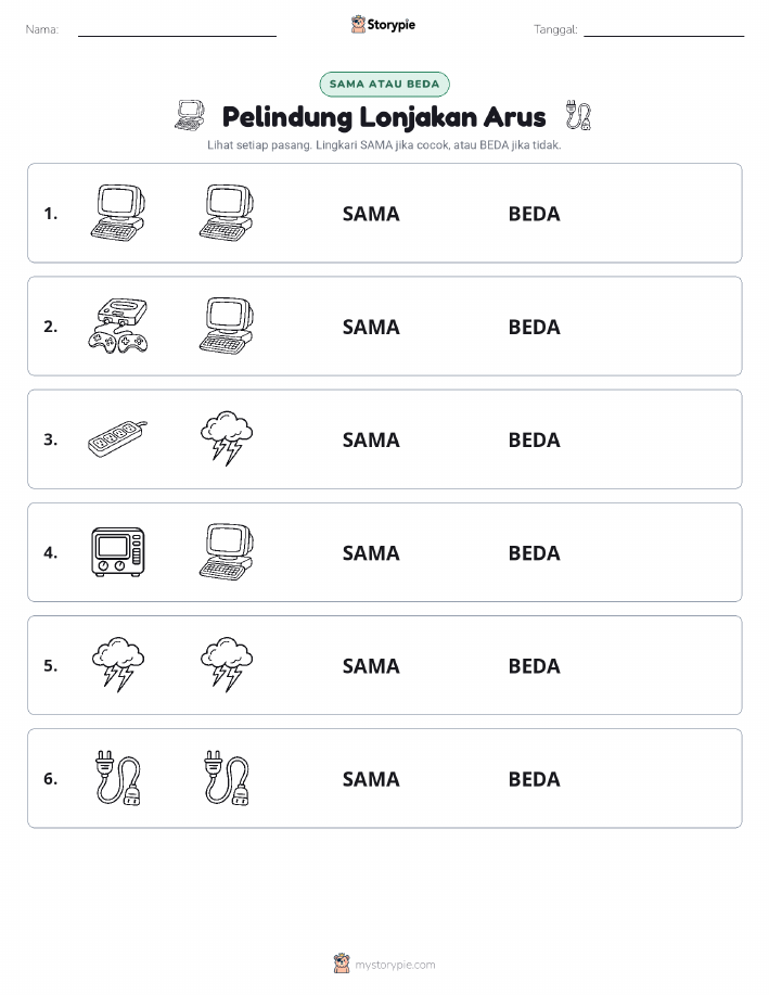 Sama atau Berbeda