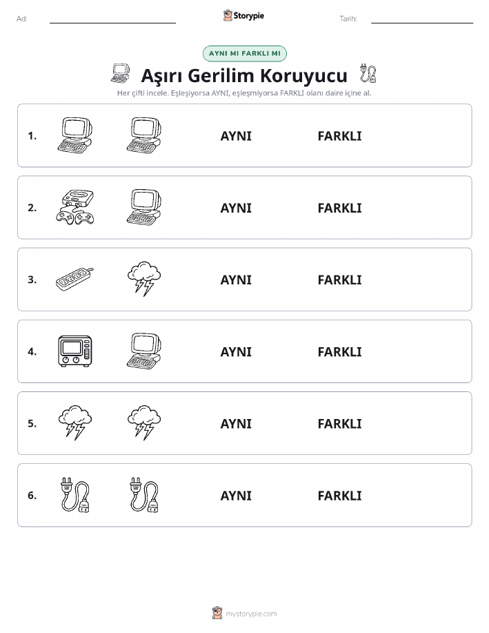 Aynı mı Farklı mı
