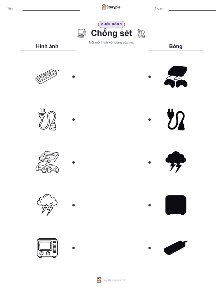 Ghép Hình Bóng