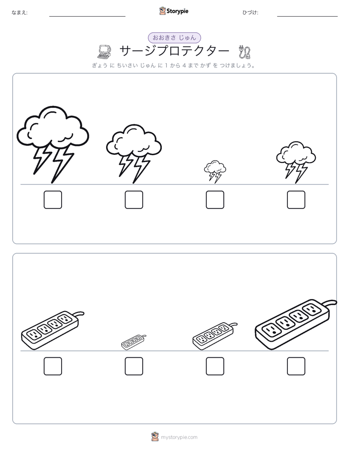 サイズ順