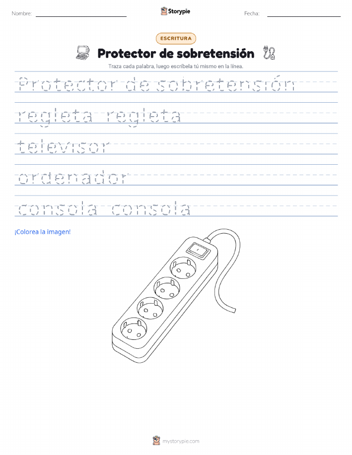 Práctica de Escritura