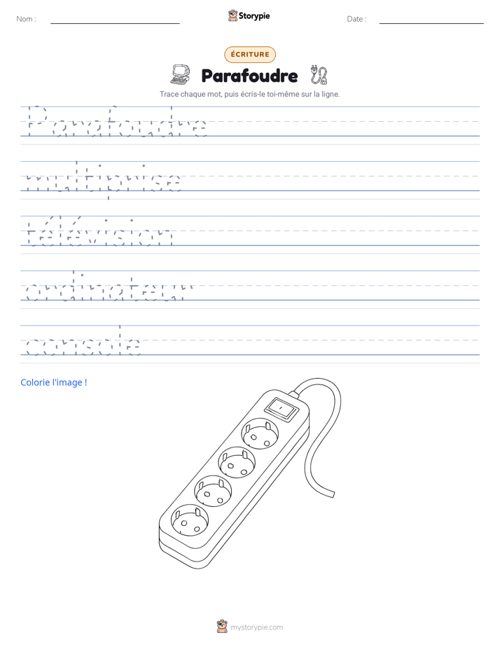 Pratique d'écriture