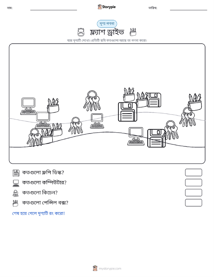 গণনা দৃশ্য