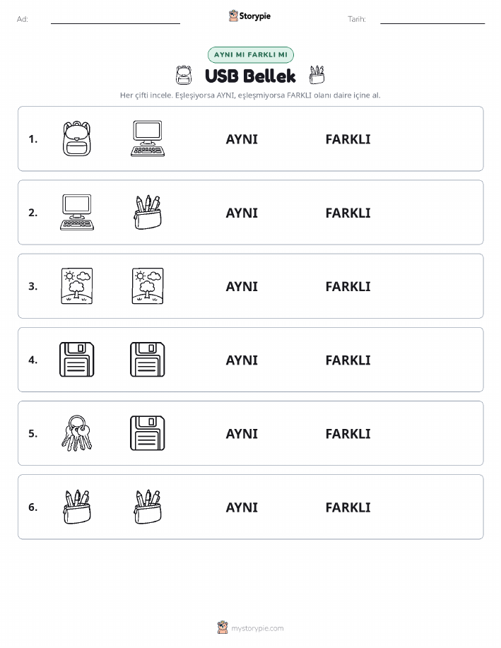 Aynı mı Farklı mı