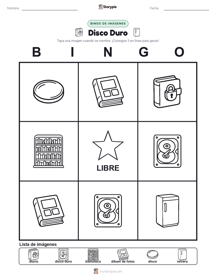 Bingo de Imágenes
