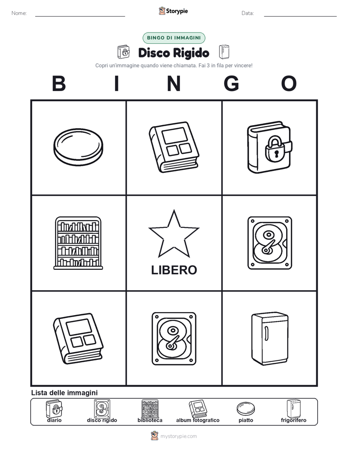 Bingo delle Immagini