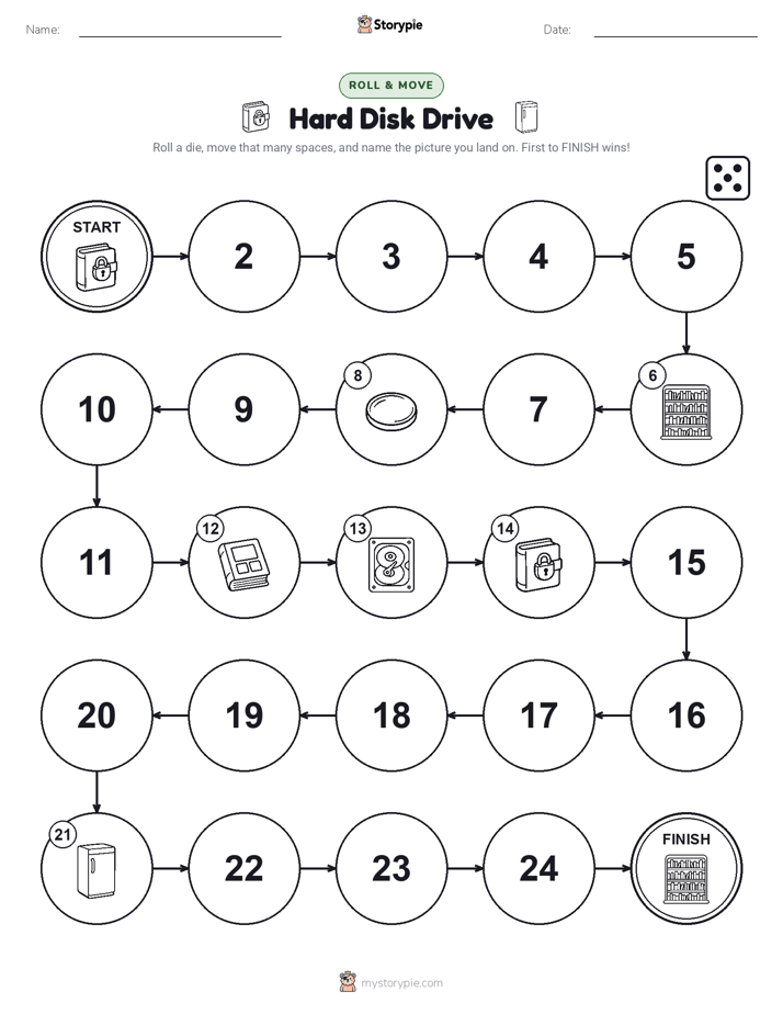 Roll & Move Game