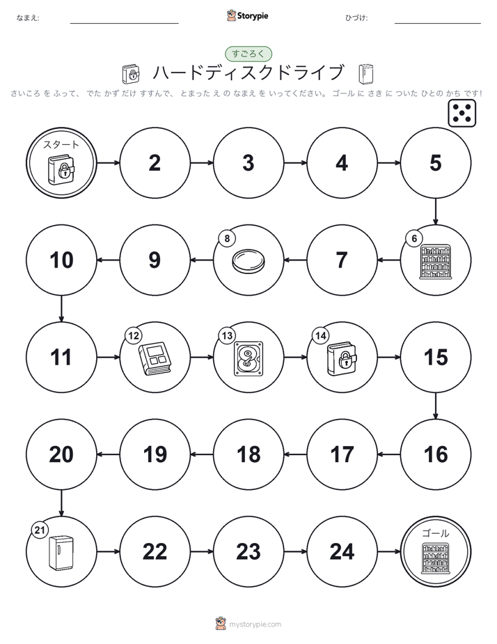 ロール＆ムーブゲーム