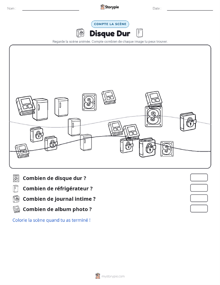 Scène de Comptage